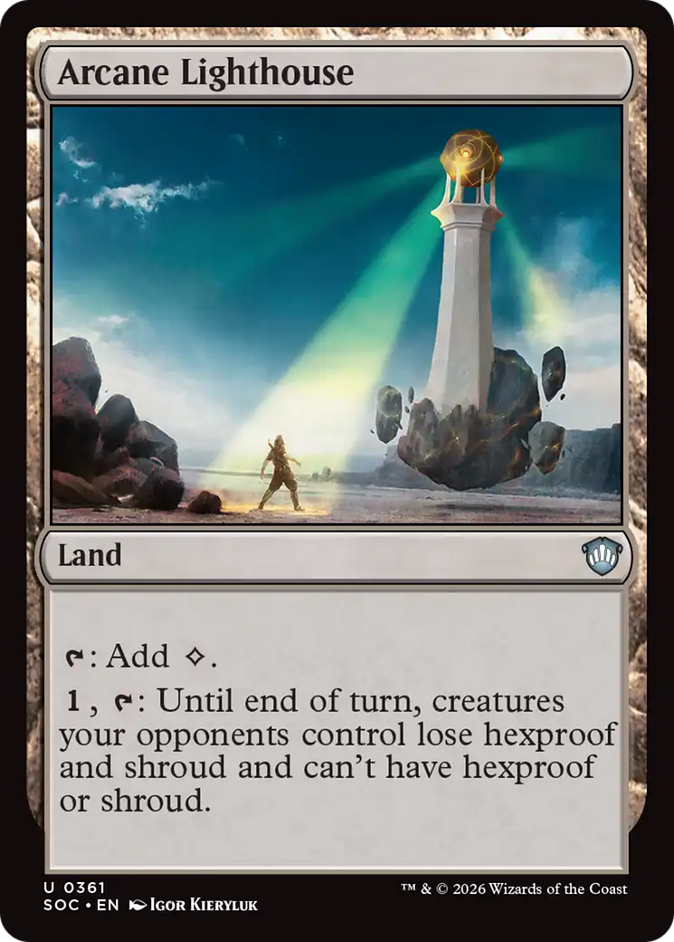 Arcane Lighthouse [Secrets of Strixhaven Commander] | Mega City Incorporated