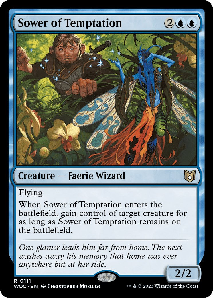 Sower of Temptation [Wilds of Eldraine Commander] | Mega City Incorporated