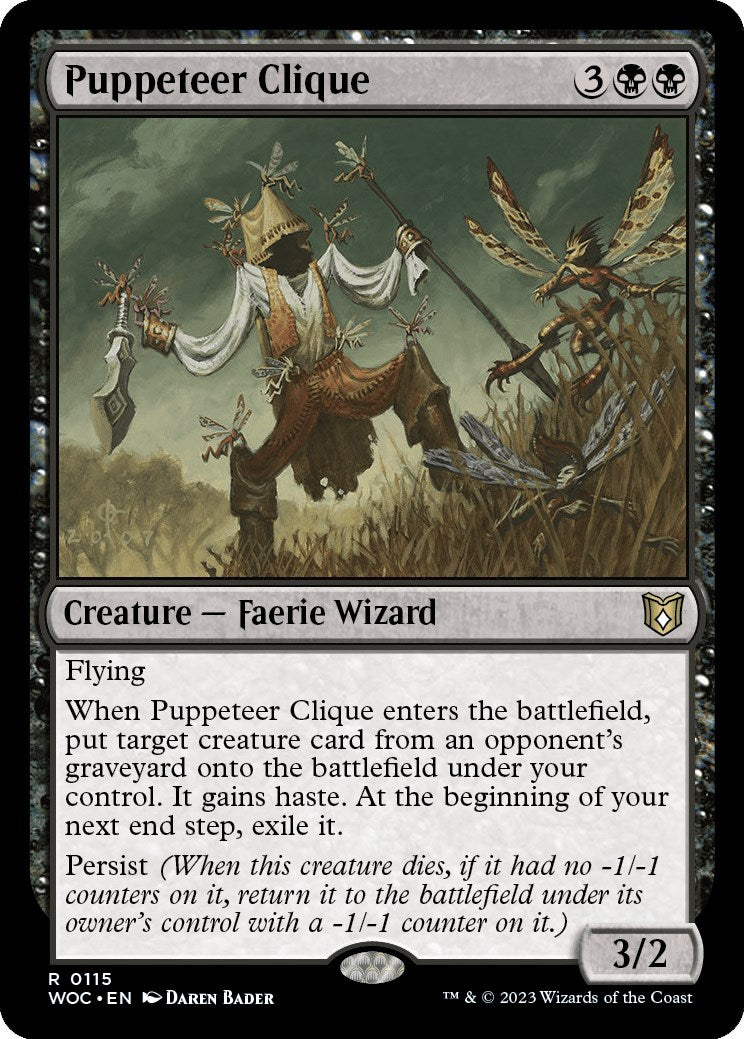 Puppeteer Clique [Wilds of Eldraine Commander] | Mega City Incorporated