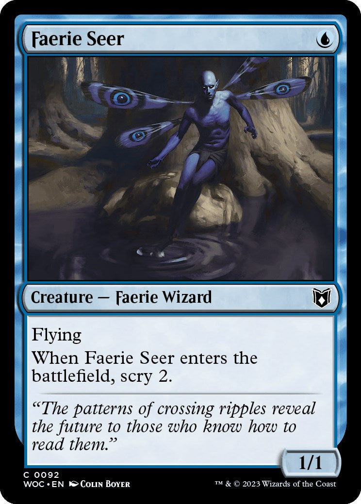 Faerie Seer [Wilds of Eldraine Commander] | Mega City Incorporated