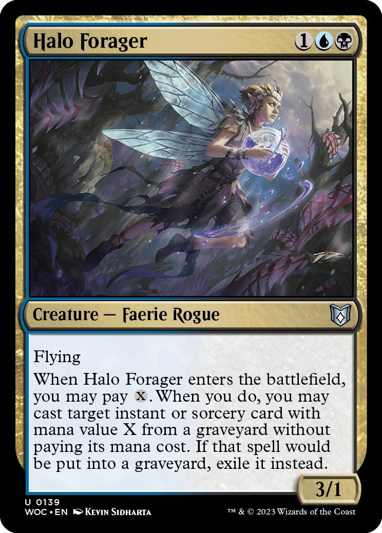 Halo Forager [Wilds of Eldraine Commander] | Mega City Incorporated