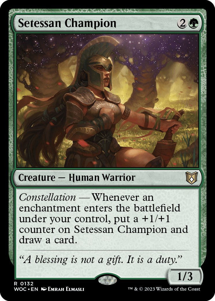 Setessan Champion [Wilds of Eldraine Commander] | Mega City Incorporated