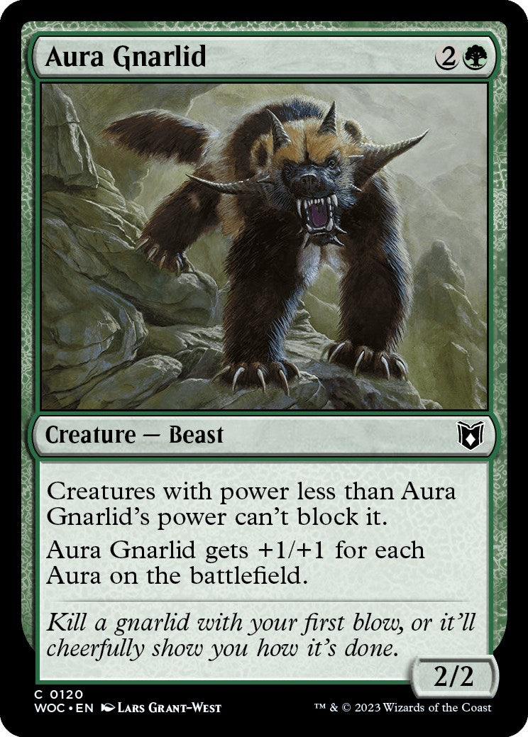 Aura Gnarlid [Wilds of Eldraine Commander] | Mega City Incorporated