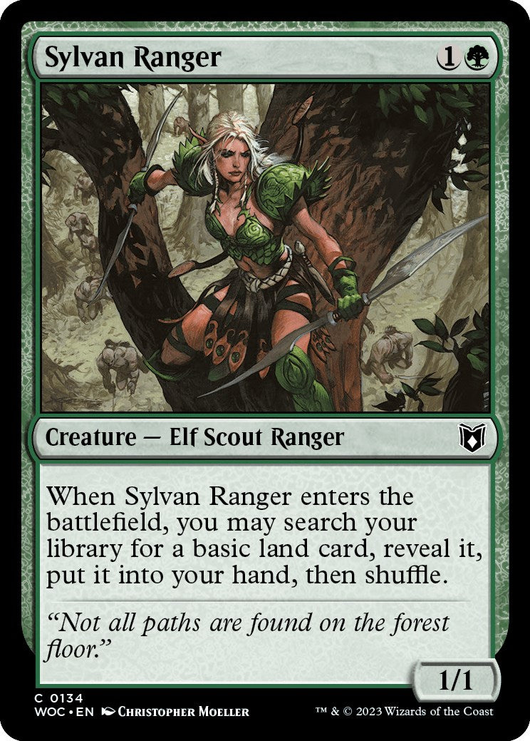 Sylvan Ranger [Wilds of Eldraine Commander] | Mega City Incorporated