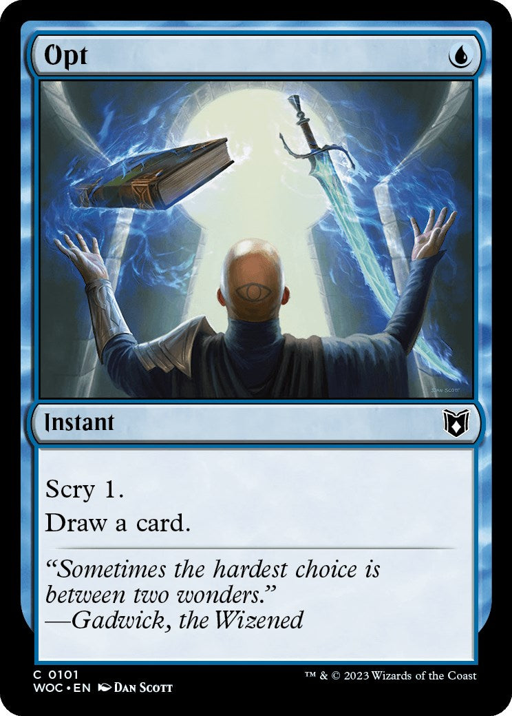 Opt [Wilds of Eldraine Commander] | Mega City Incorporated