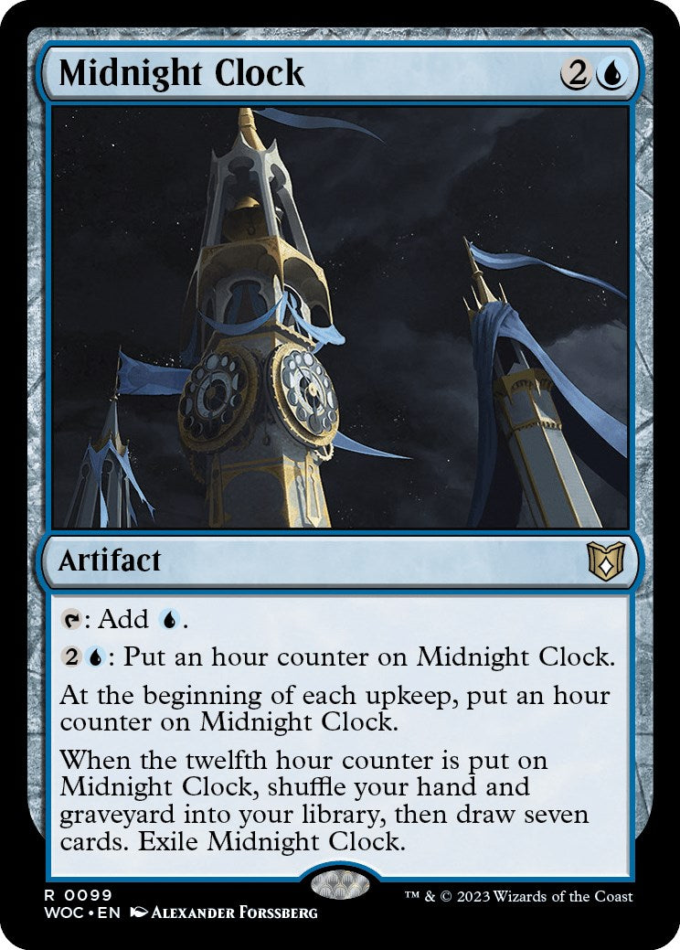 Midnight Clock [Wilds of Eldraine Commander] | Mega City Incorporated