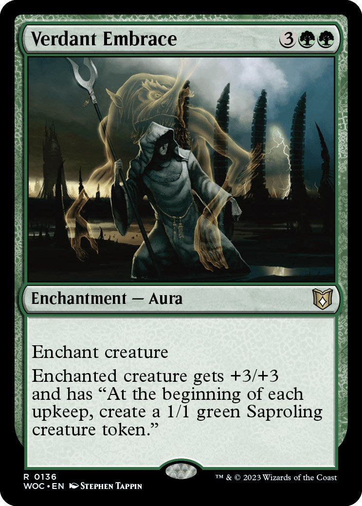 Verdant Embrace [Wilds of Eldraine Commander] | Mega City Incorporated