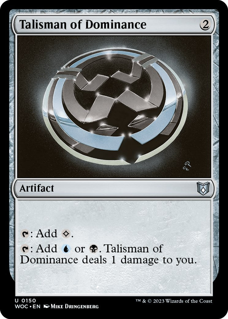 Talisman of Dominance [Wilds of Eldraine Commander] | Mega City Incorporated