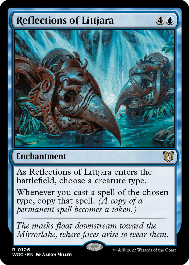 Reflections of Littjara [Wilds of Eldraine Commander] | Mega City Incorporated