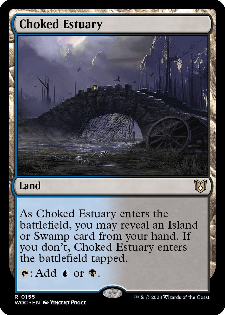 Choked Estuary [Wilds of Eldraine Commander] | Mega City Incorporated