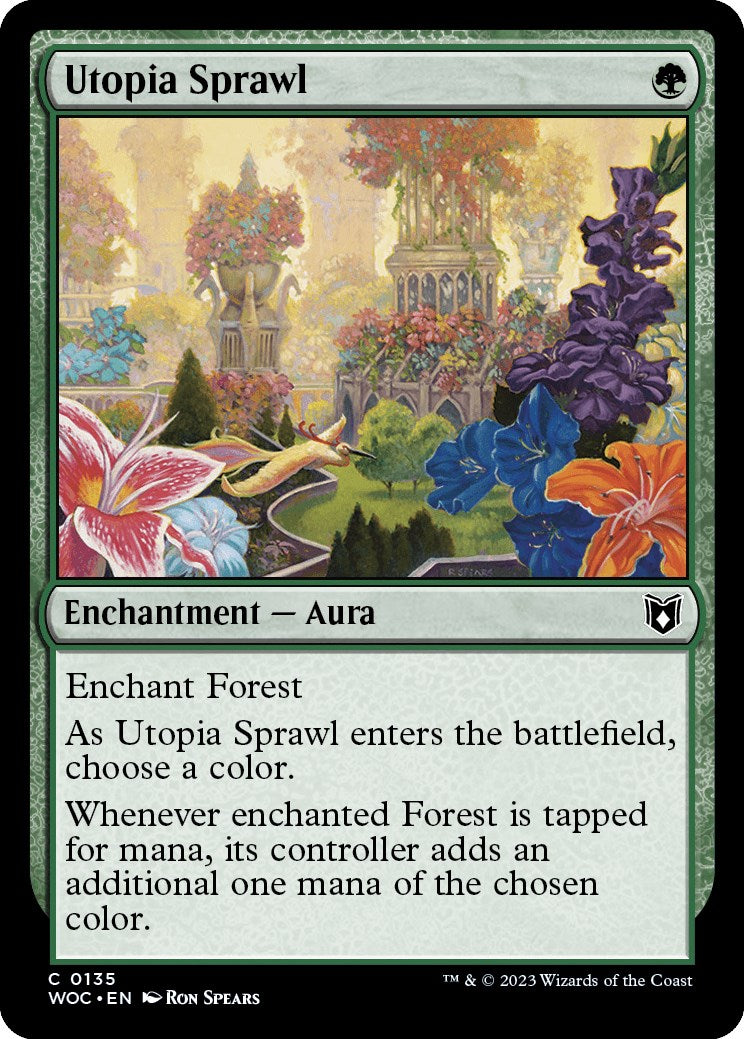 Utopia Sprawl [Wilds of Eldraine Commander] | Mega City Incorporated