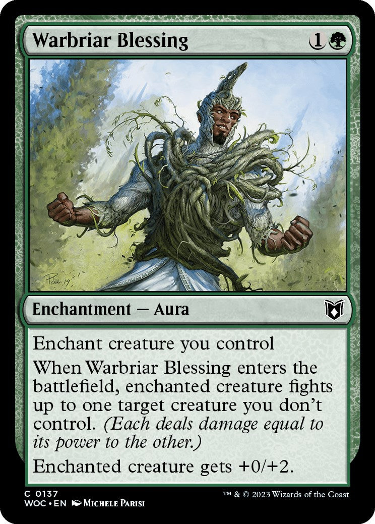 Warbriar Blessing [Wilds of Eldraine Commander] | Mega City Incorporated
