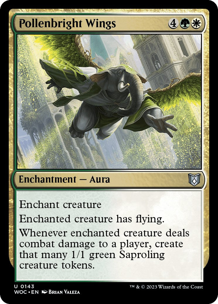 Pollenbright Wings [Wilds of Eldraine Commander] | Mega City Incorporated