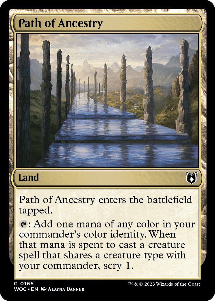 Path of Ancestry [Wilds of Eldraine Commander] | Mega City Incorporated