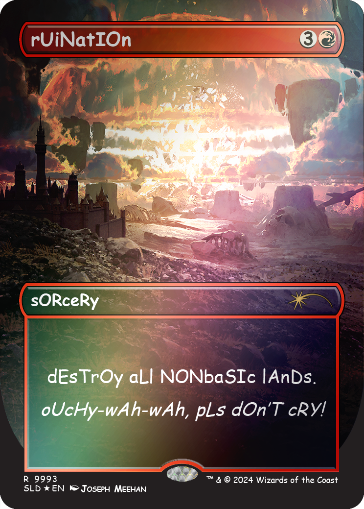 rUiNatIOn (Rainbow Foil) [Secret Lair Drop Series] | Mega City Incorporated