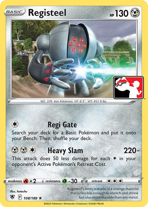 Registeel (108/189) [Prize Pack Series Three] | Mega City Incorporated