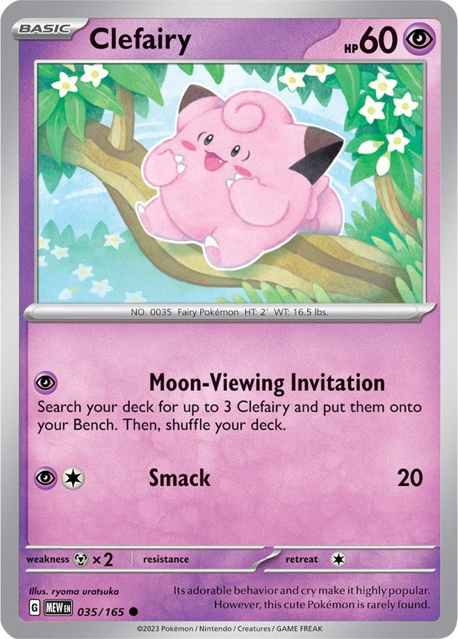 Clefairy (035/165) [Scarlet & Violet 151] | Mega City Incorporated