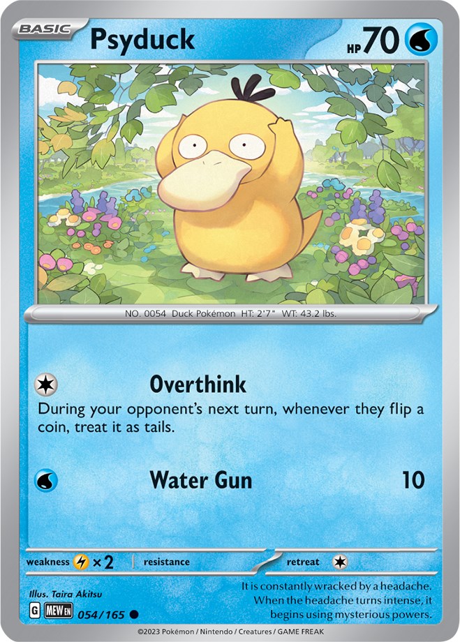 Psyduck (054/165) [Scarlet & Violet 151] | Mega City Incorporated