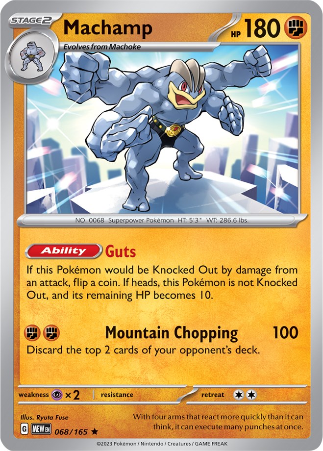 Machamp (068/165) [Scarlet & Violet 151] | Mega City Incorporated