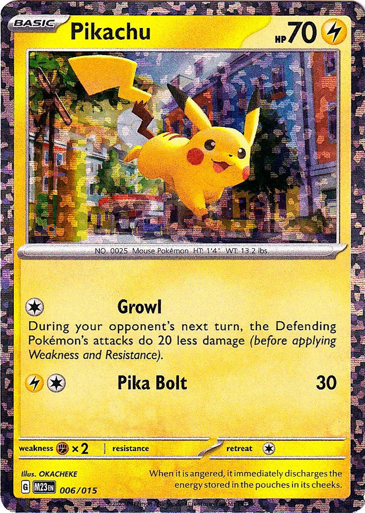 Pikachu (006/015) [McDonald's Promos: 2023 Collection] | Mega City Incorporated