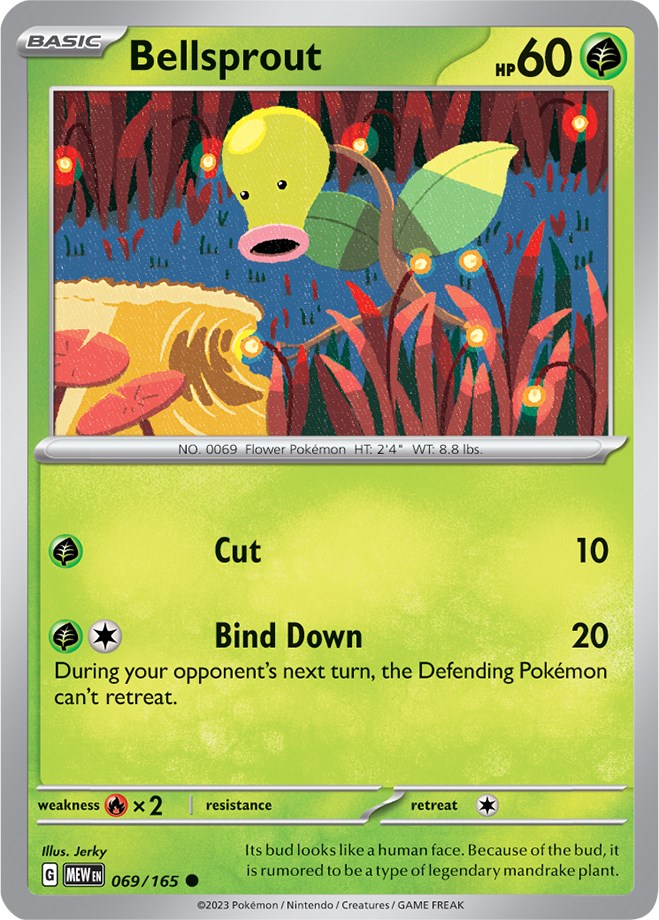 Bellsprout (069/165) [Scarlet & Violet 151] | Mega City Incorporated