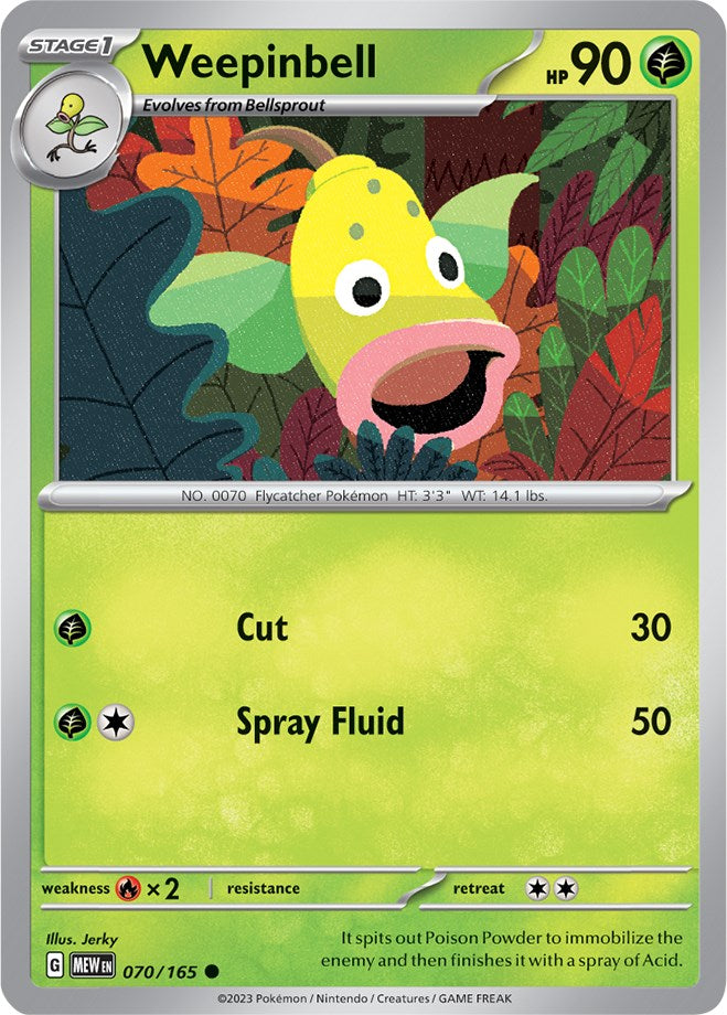 Weepinbell (070/165) [Scarlet & Violet 151] | Mega City Incorporated