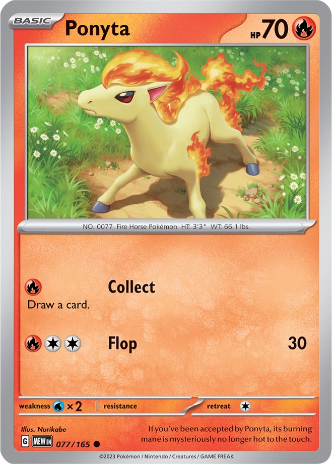 Ponyta (077/165) [Scarlet & Violet 151] | Mega City Incorporated