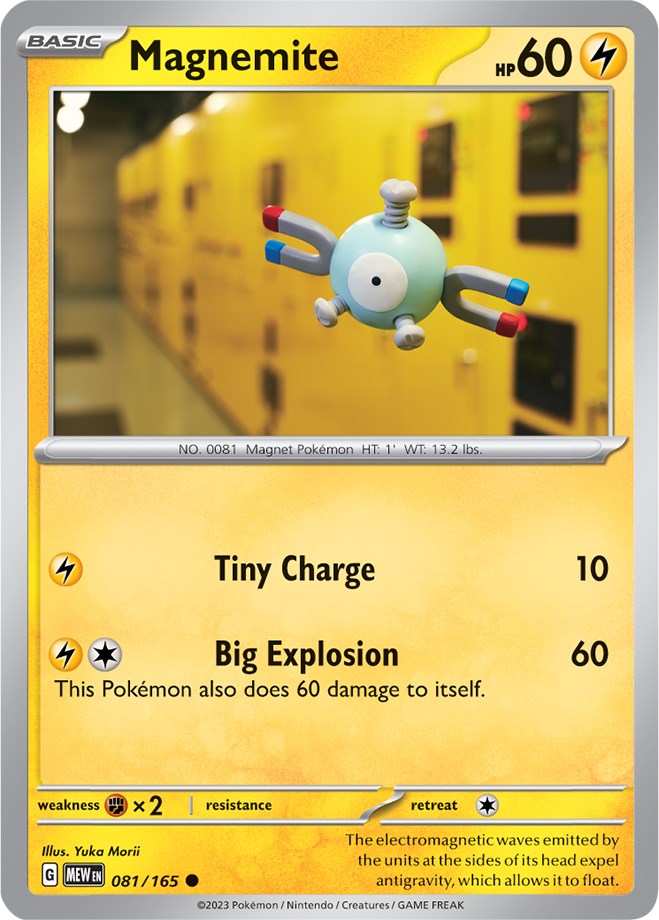 Magnemite (081/165) [Scarlet & Violet 151] | Mega City Incorporated