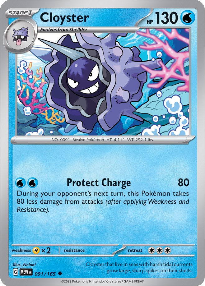 Cloyster (091/165) [Scarlet & Violet 151] | Mega City Incorporated