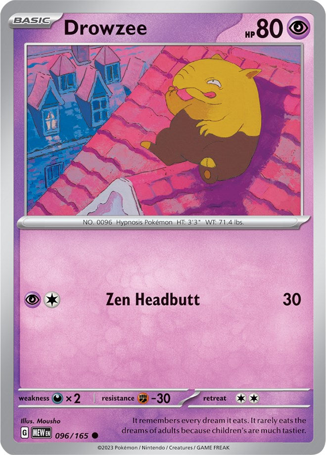 Drowzee (096/165) [Scarlet & Violet 151] | Mega City Incorporated