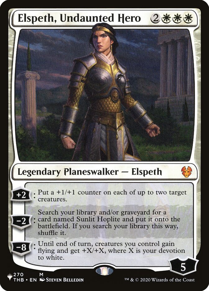 Elspeth, Undaunted Hero [The List] | Mega City Incorporated