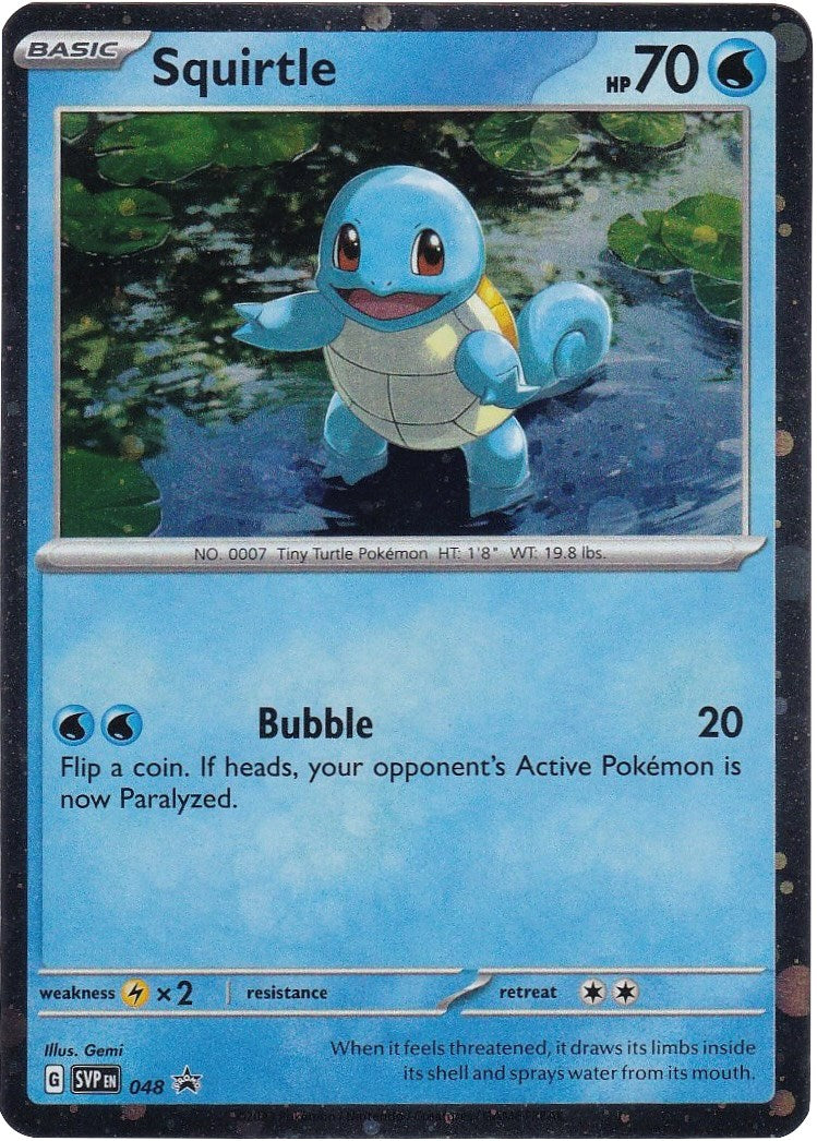 Squirtle (048) (Cosmos Holo) [Scarlet & Violet: Black Star Promos] | Mega City Incorporated