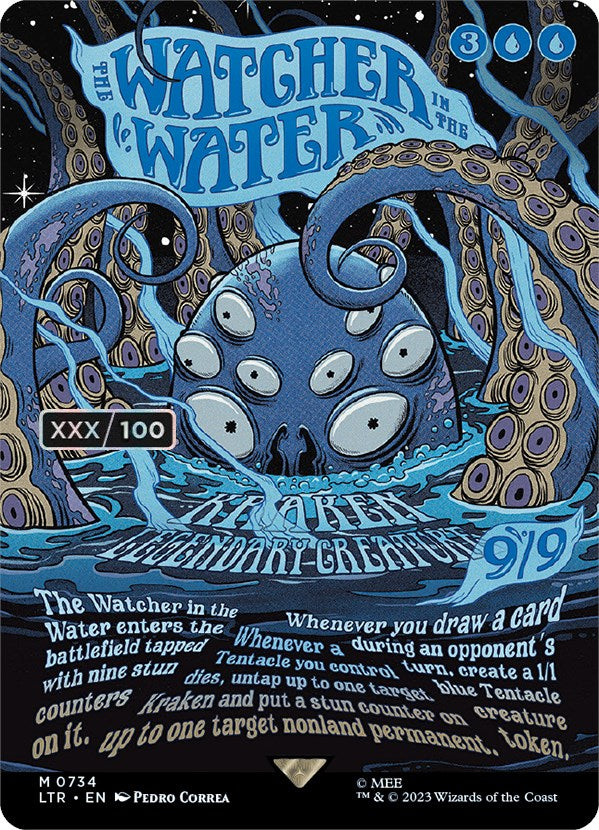 The Watcher in the Water (Borderless Poster) (Serialized) [The Lord of the Rings: Tales of Middle-Earth] | Mega City Incorporated