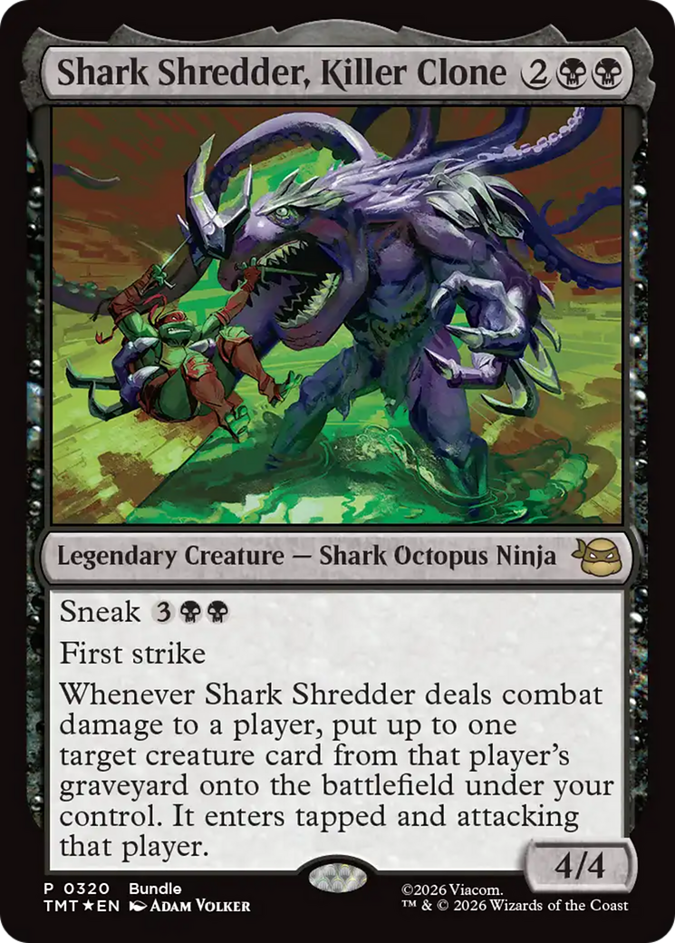 Shark Shredder, Killer Clone [Teenage Mutant Ninja Turtles Promos] | Mega City Incorporated