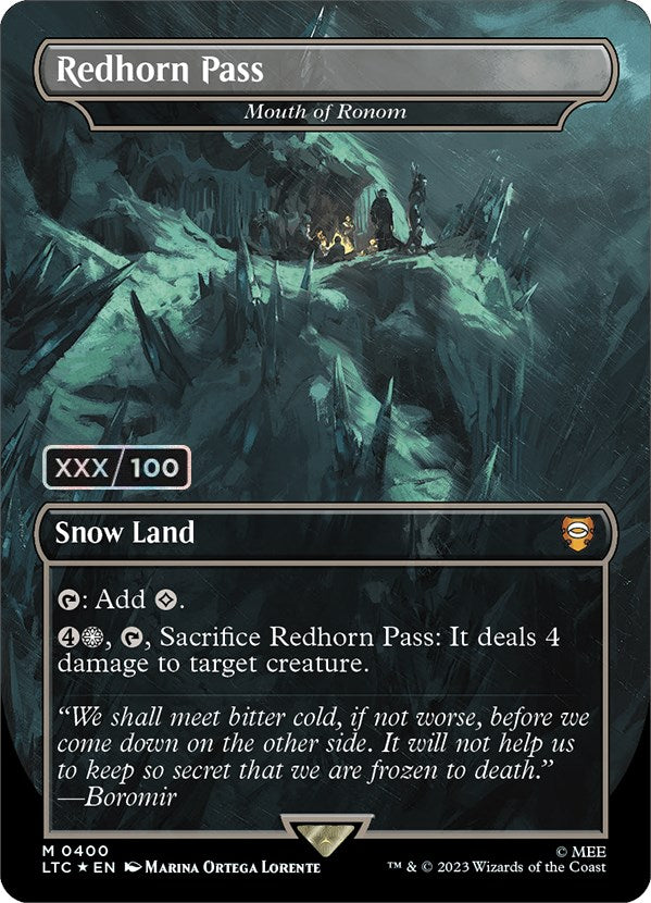Redhorn Pass - Mouth of Ronom (Serialized) [The Lord of the Rings: Tales of Middle-Earth Commander] | Mega City Incorporated
