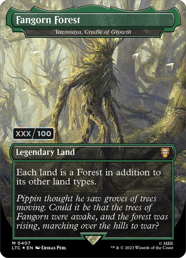 Fangorn Forest - Yavimaya, Cradle of Growth (Serialized) [The Lord of the Rings: Tales of Middle-Earth Commander] | Mega City Incorporated