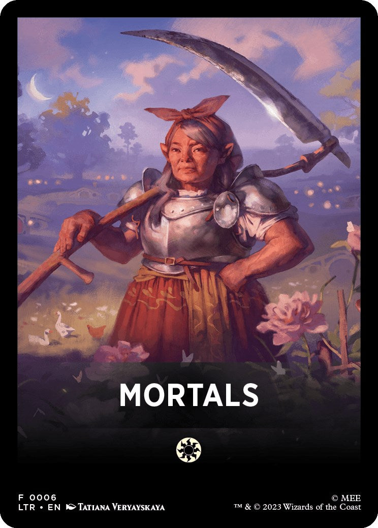 Mortals Theme Card [The Lord of the Rings: Tales of Middle-Earth] | Mega City Incorporated