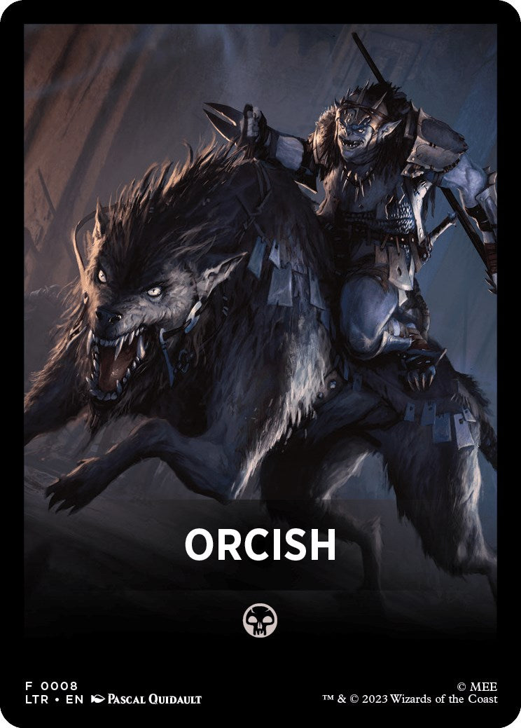 Orcish Theme Card [The Lord of the Rings: Tales of Middle-Earth] | Mega City Incorporated