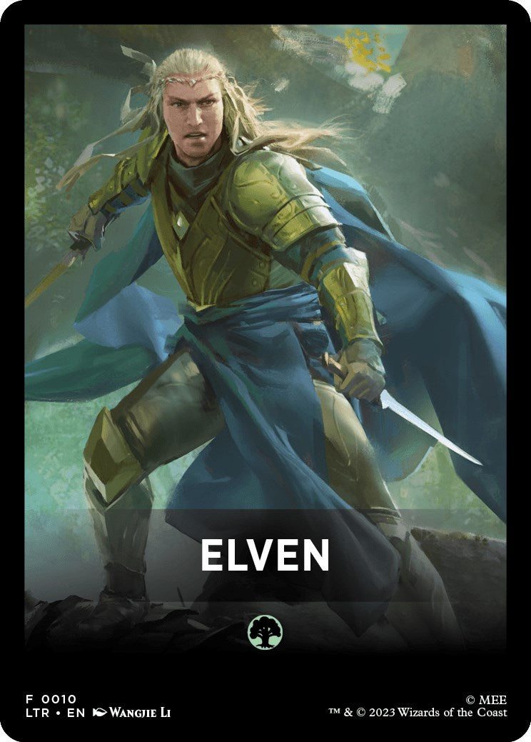 Elven Theme Card [The Lord of the Rings: Tales of Middle-Earth] | Mega City Incorporated