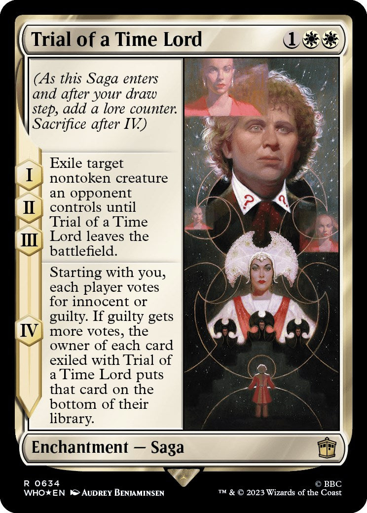 Trial of a Time Lord (Surge Foil) [Doctor Who] | Mega City Incorporated