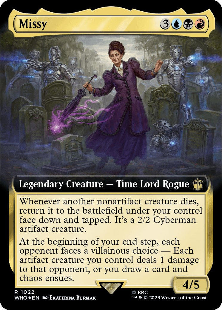 Missy (Extended Art) (Surge Foil) [Doctor Who] | Mega City Incorporated
