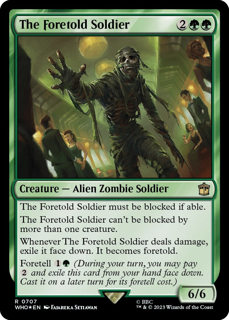 The Foretold Soldier (Surge Foil) [Doctor Who] | Mega City Incorporated