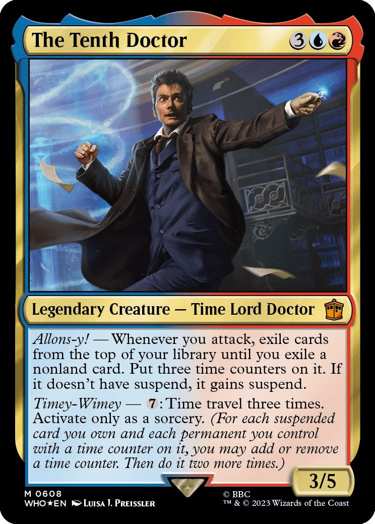 The Tenth Doctor (Surge Foil) [Doctor Who] | Mega City Incorporated