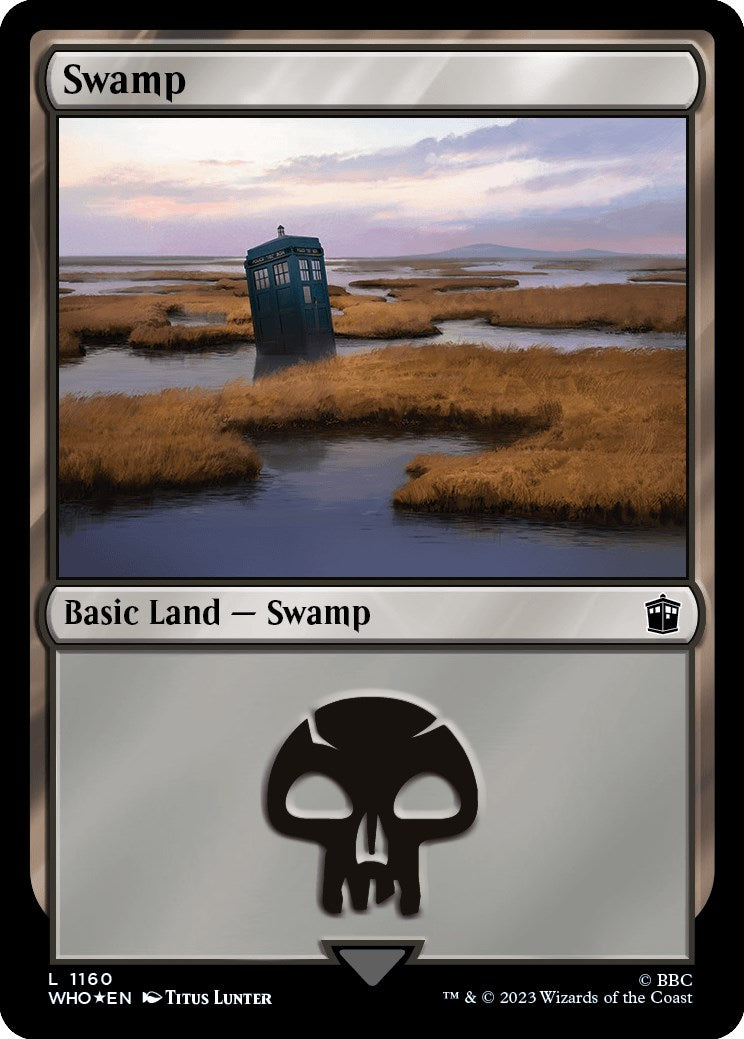 Swamp (1160) (Surge Foil) [Doctor Who] | Mega City Incorporated