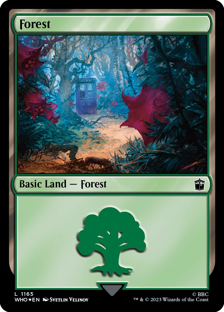 Forest (1165) (Surge Foil) [Doctor Who] | Mega City Incorporated