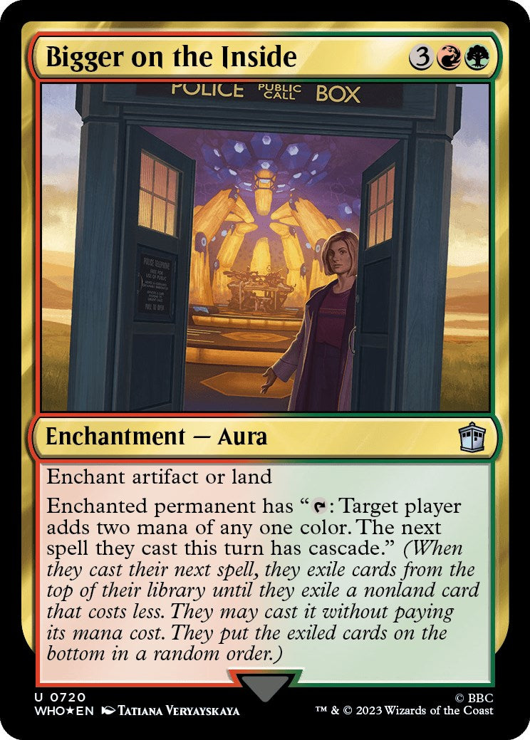 Bigger on the Inside (Surge Foil) [Doctor Who] | Mega City Incorporated