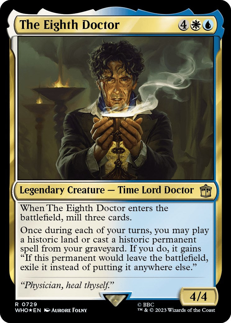 The Eighth Doctor (Surge Foil) [Doctor Who] | Mega City Incorporated