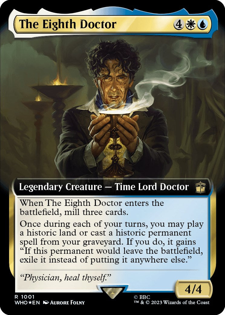 The Eighth Doctor (Extended Art) (Surge Foil) [Doctor Who] | Mega City Incorporated