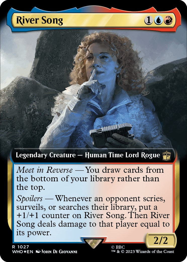 River Song (Extended Art) (Surge Foil) [Doctor Who] | Mega City Incorporated