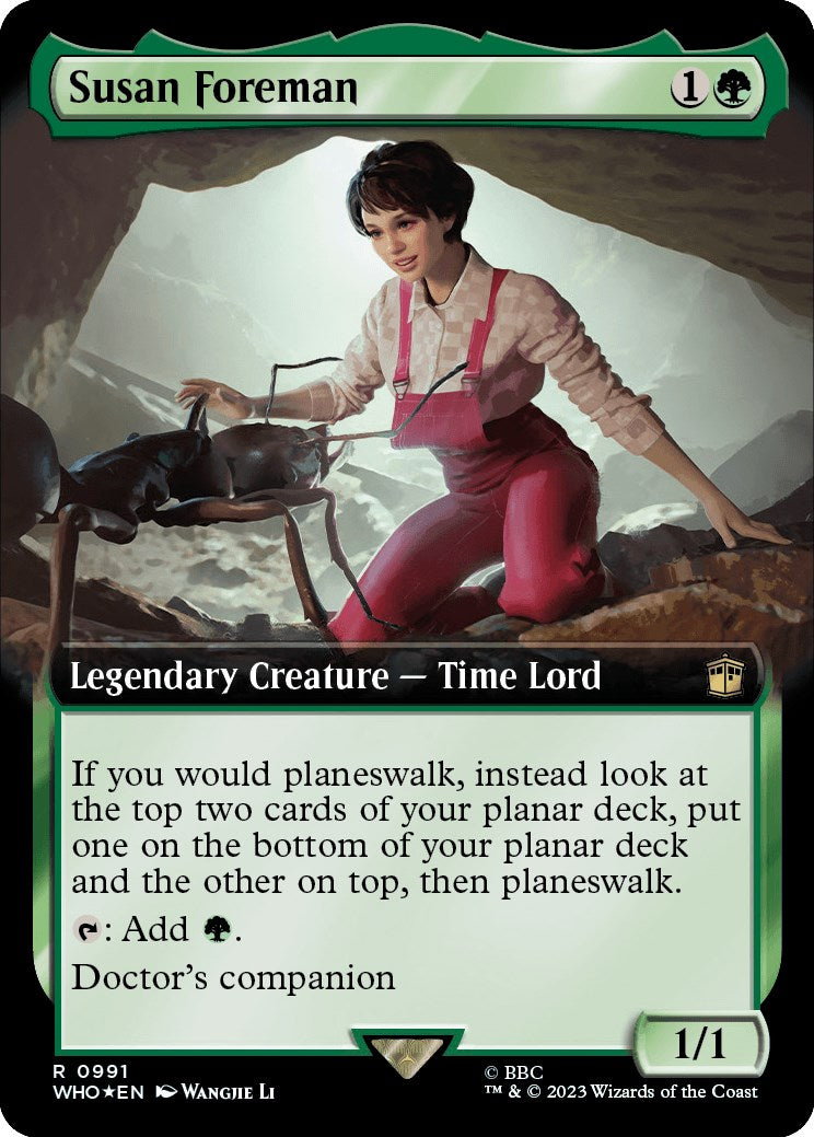 Susan Foreman (Extended Art) (Surge Foil) [Doctor Who] | Mega City Incorporated